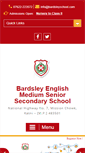 Mobile Screenshot of bardsleyschool.com