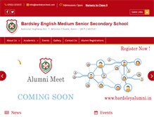 Tablet Screenshot of bardsleyschool.com